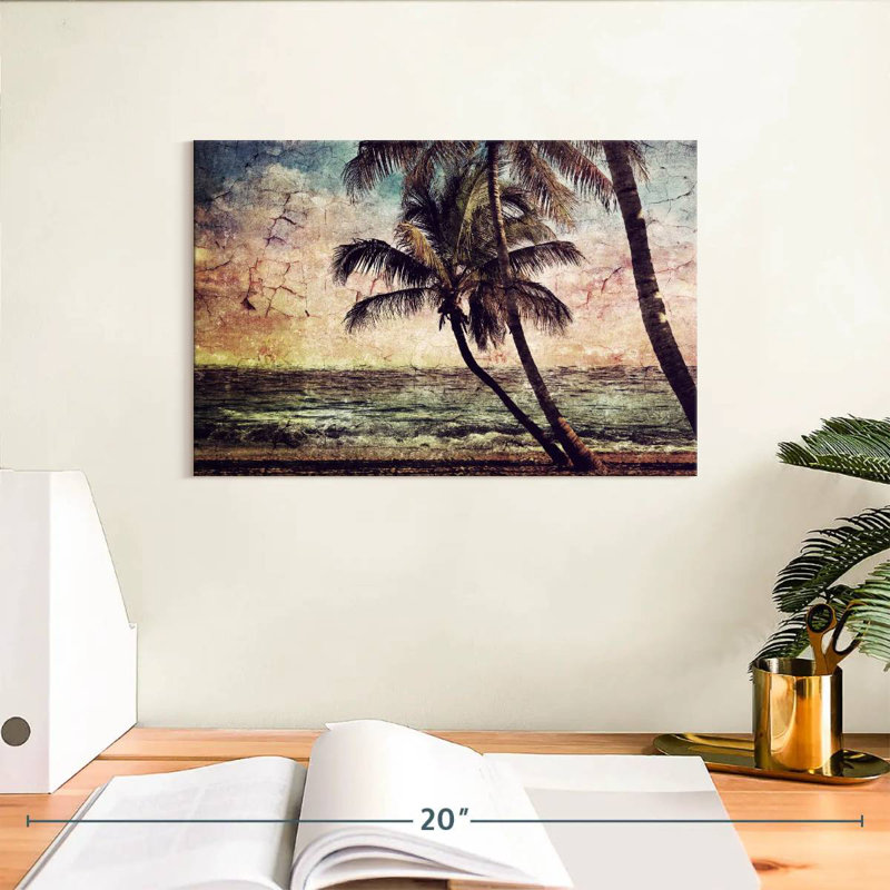 Gillard Rustic Beach, 8" H x 12" W