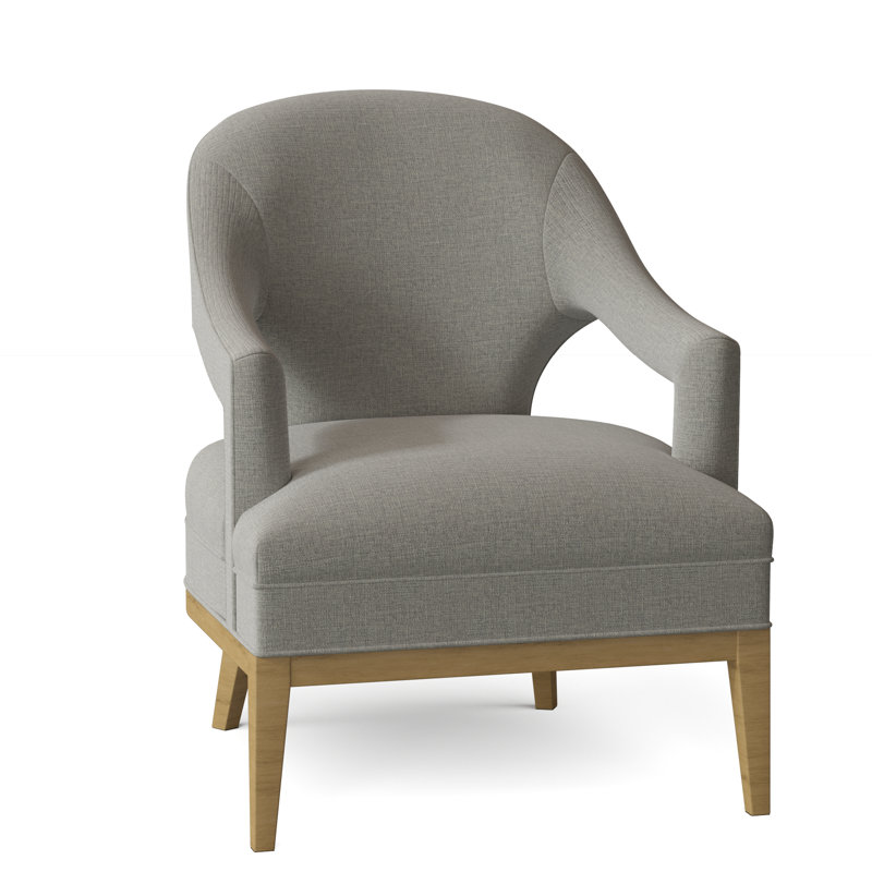 Callie 26.5" W Armchair, Putty (3152 65), Charcoal