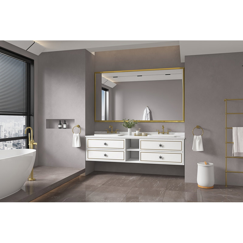 Miroir rectangulaire pour salle de bain