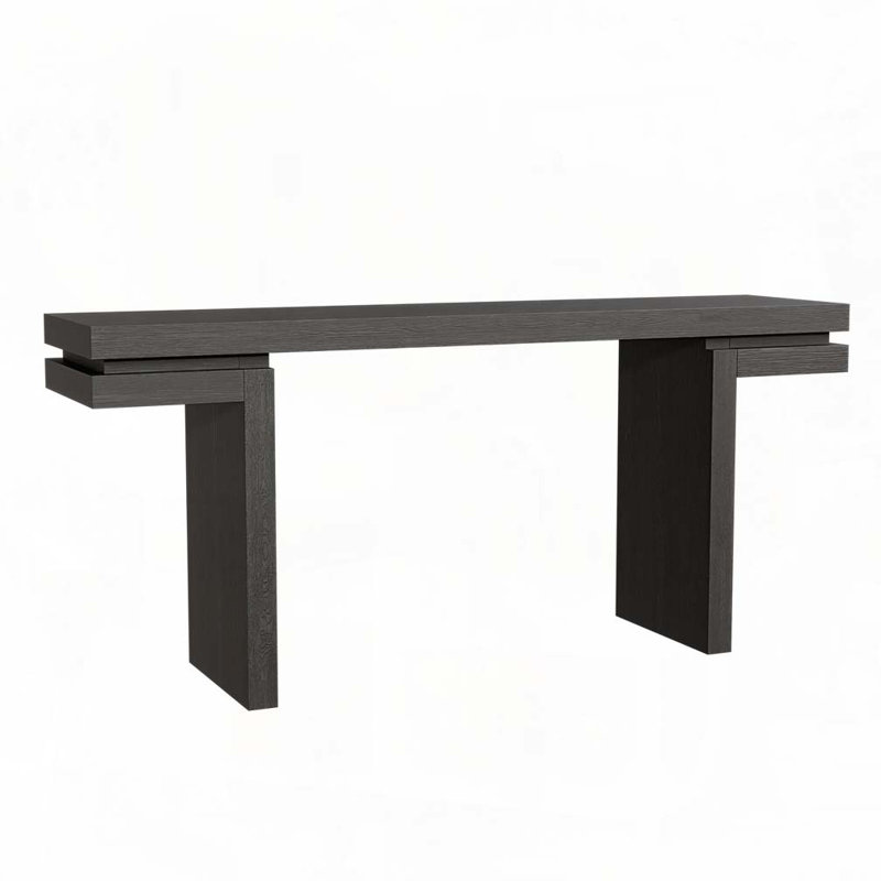 Wilborn 66'' Console Table, Black