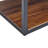 Sturminster Rustic Solid Wood Metal 3 Coffee Table And End Tables