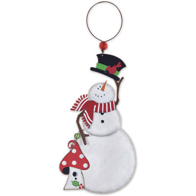Snowman Ornament - Set of 2