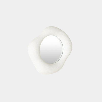 Amorphous Round Mirror