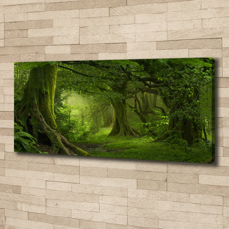 Tropical Jungle - Wrapped Canvas Print