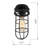 Metal Body Cage Flush Mount
