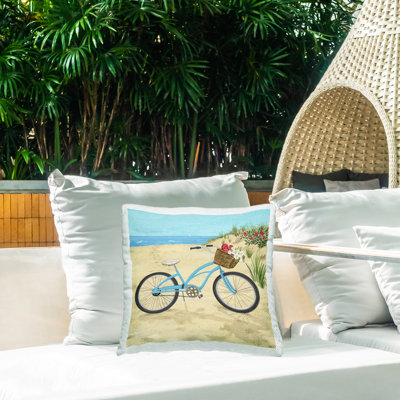 Coussin d'extérieur Blue Beach