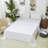 Solid Color Sheet Set 4 PCs Bedding Sheet Set 1 Fitted Sheet 1 Flat Sheet 2 Pillowcases-115802965-115802958