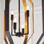 Tamaqua 4 -Light Geometric LED Chandelier