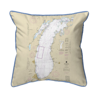 Coussin intérieur / extérieur Lake Michigan, MI