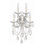 Bohemian 5 Light Crystal Candle Wall Sconce
