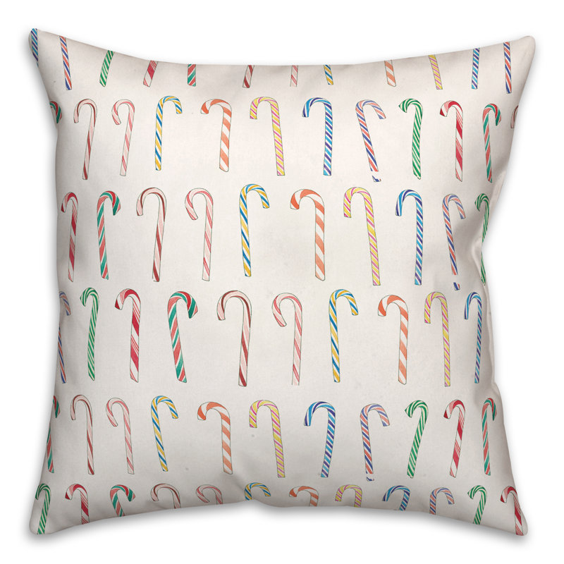 Abstract Throw Pillow, 16" x 16"