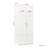 White 2-door 3 Wardrobe & Kitchen Cabinet, 4 Compartments, And Practical With 3 Partitions, Storage Crafted Using Strong Materials, Easy To Clean Promptly Completely