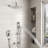 Calliope Wall Mounted 3 Function Retro Shower System with 3 Setting Handheld-79731932