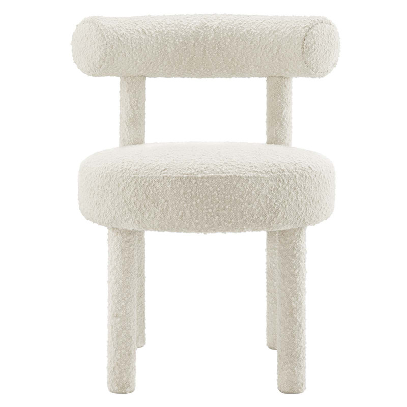 Modway Toulouse Dining-Chairs, Ivory