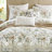 Elegant Cotton Sateen Bedding Set With Floral Design For Home