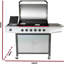 Pro Series COSMOGRILL 6 - Burner Freestanding 42675 BTU Grill with Side Burner-92764237
