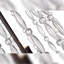 Lustre empire 5 lumières de style bougie Umbria