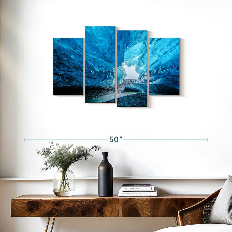 Alvord Blue Ice Cave, 22" H x 36" W