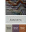 Aquarelle abstraite, art mural gris en métal 80-993394013