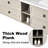 Nikitha 84'' Double Bathroom Vanity with Engineered Stone Top