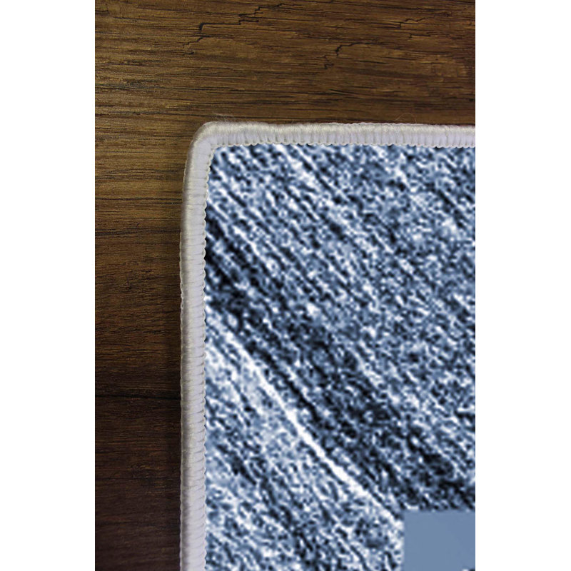 Premium Hall Carpet (3.3 x 6.6 ft), 100% Polyester, 0.3 in Pile Height | Antibacterial, Non-Slip PVC Dot Underside, 650 g/m² | Durable Woven Design, 3D Digital Printing, Machine Washable, Ideal for Home Décor