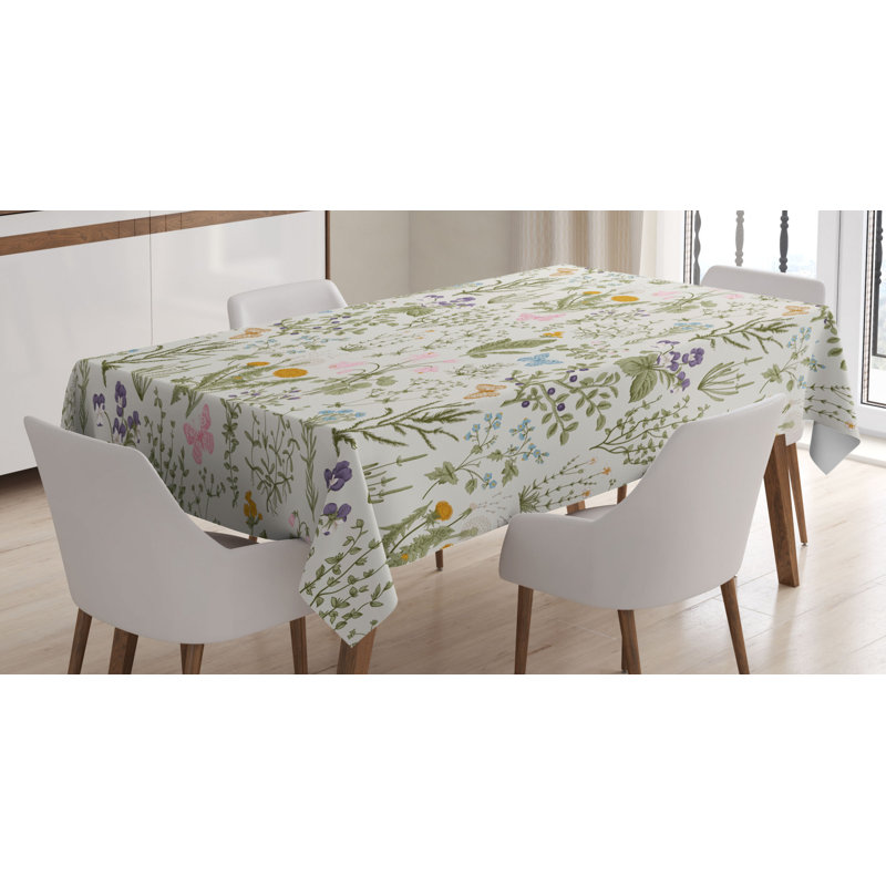 Dining Room Kitchen Tablecloth, 70" L x 52" W