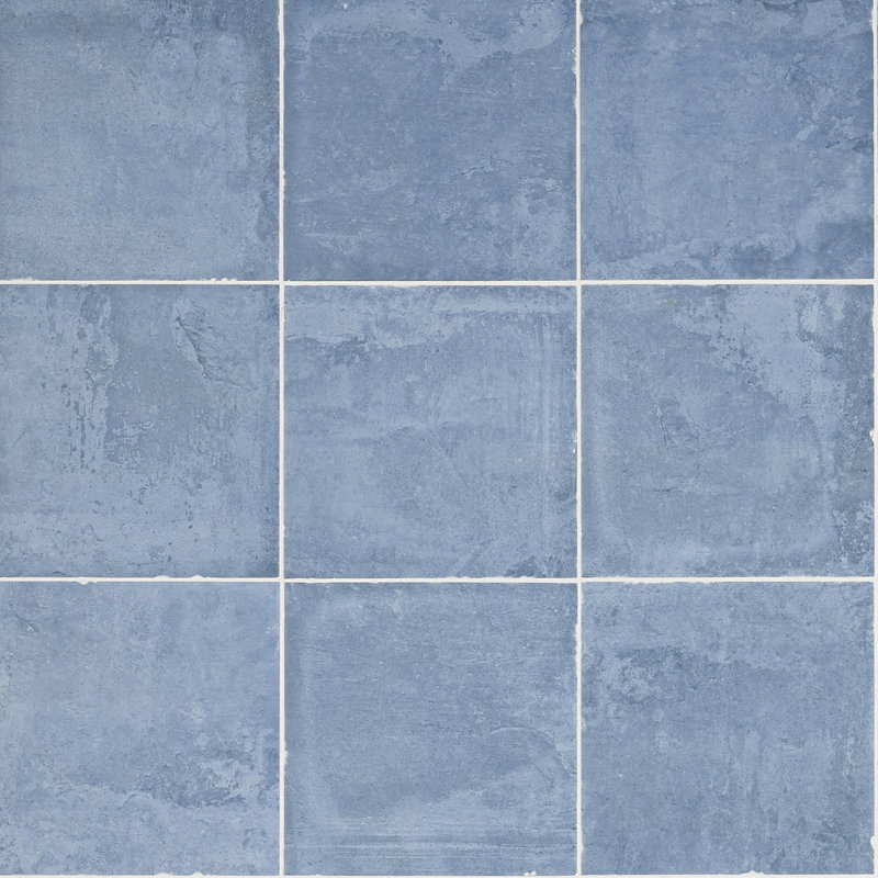 Carrelage de sol et de mur en porcelaine matte de 7,87 po x 7,87 po Kygo (10,76 pieds carrés / caisse), Indigo