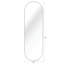Miroir ou miroir de salle de bain argenté 63 x 20 po
