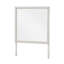 Miroir carré pour commode 38x38 Flo