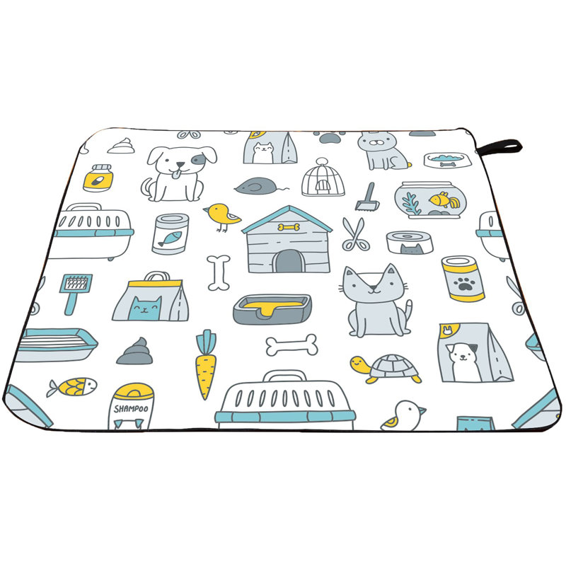 Outdoor Cotton Blend Pet Blanket, 30 x 29