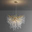Lustre en cristal chromé 10 lumières Modern-1047968057-1047968060