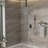 Dual Shower Head  10 Inch Ceiling Mount Square Shower System With Roughin Valve, Oil Rubber Bronze-129525275