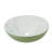 16" Round Ceramic Vessel Bathroom Sink – Modern Textured Interior Bowl Design in Sage Green-120273119