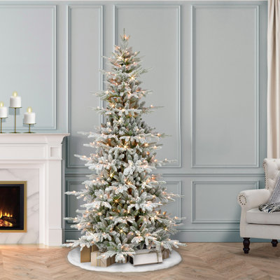 Giefer Lighted Fir Christmas Tree