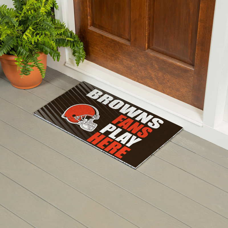 Tapis en PVC Cleveland Browns, 28 po x 16 po