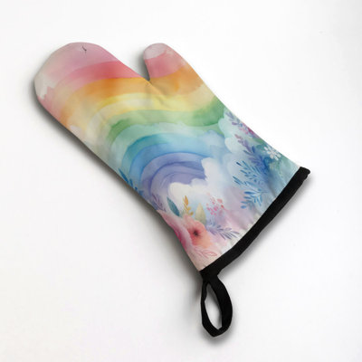 Fading Hues Oven Mitt Cotton Twill