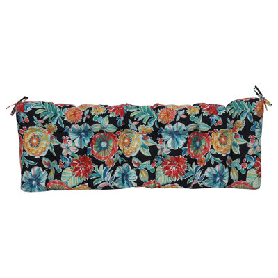 Tufted Outdoor Loveseat Cushion