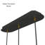 Luminaire suspendu DEL LUX Highline (triple), laiton-1279124448