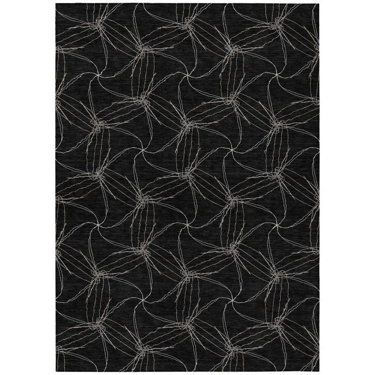 Aquaisha Geometric Indoor / Outdoor Rug