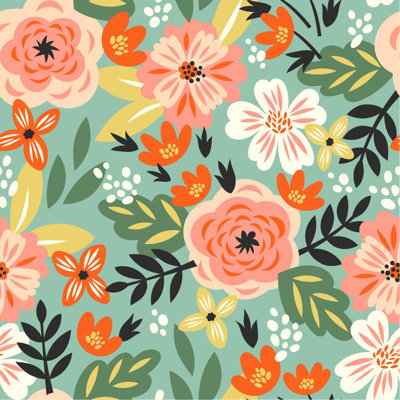 Floral Tile