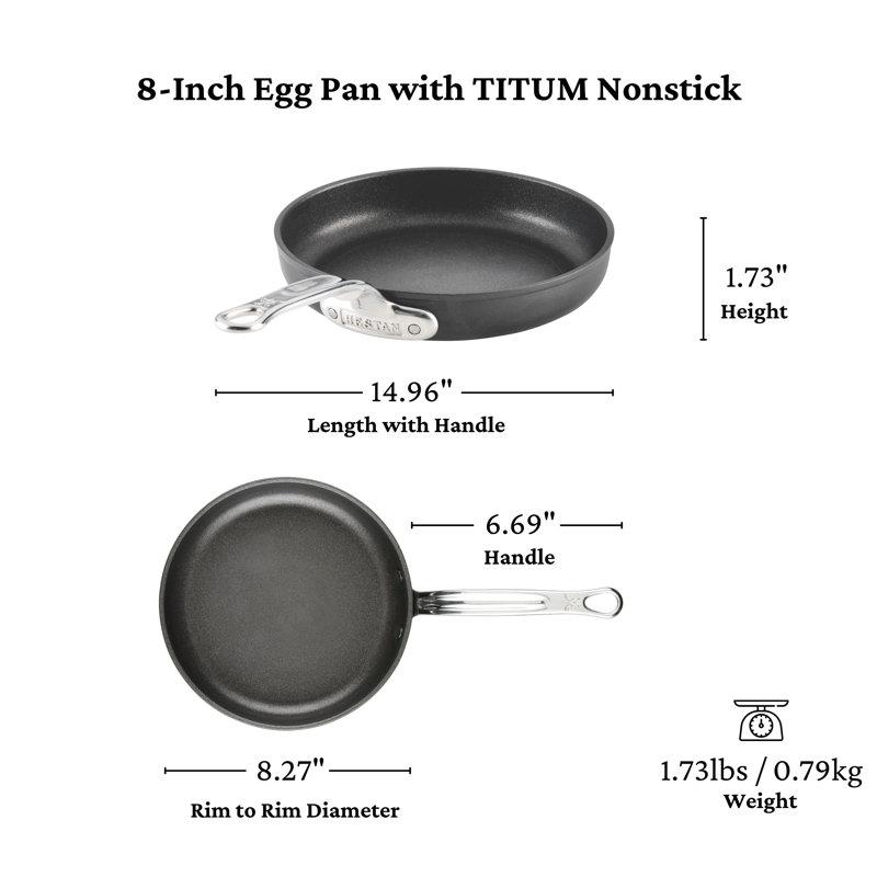 2pc Skillet Set, 8" & 9.5"