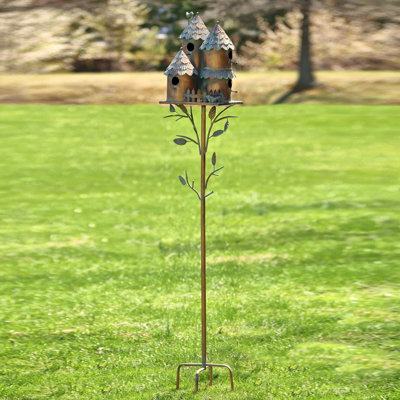Vagharshag 73.75'' H x 14'' W x 13'' D UV Resistant Birdhouse