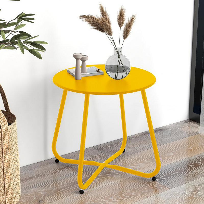 Table d'appoint Yardgrace, Yellow
