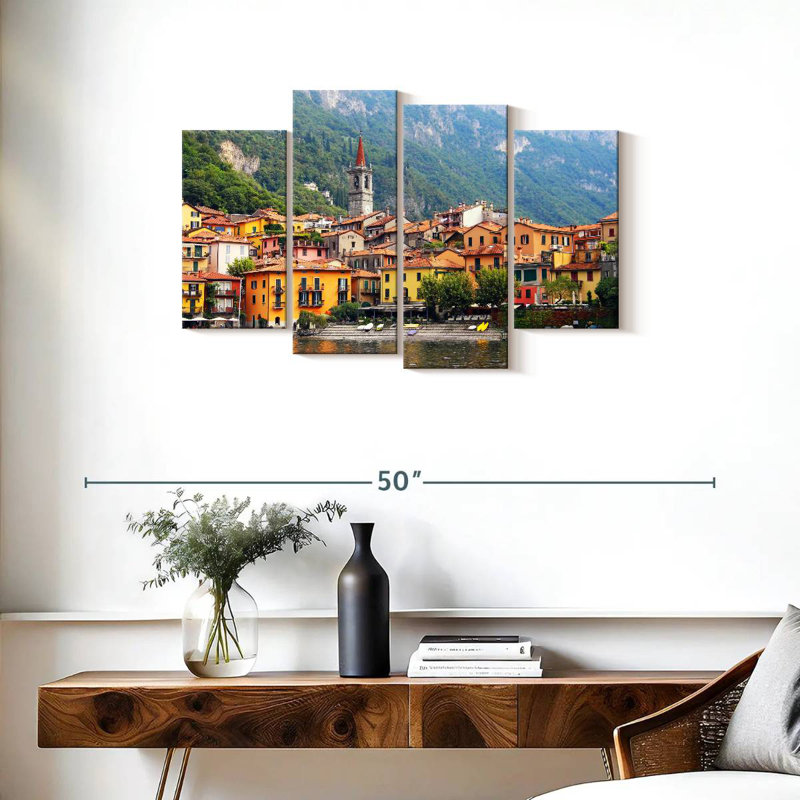 Varenna Town, 22" H x 36" W