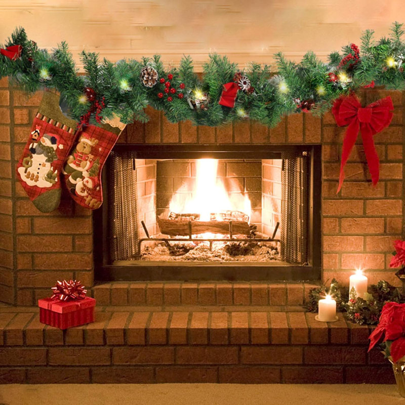 Guirlande de Noël 9 pi.