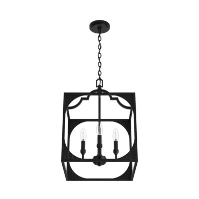 Highland Hill 4 Light Square Pendant