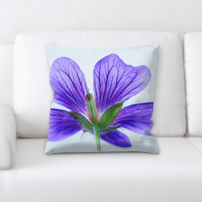 Housse et insert de coussin carré Cranesbill