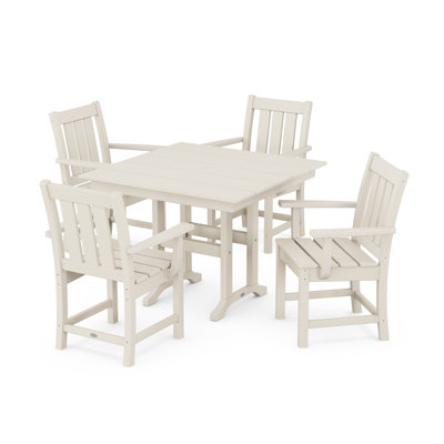 Oxford 5-Piece Farmhouse Dining Set