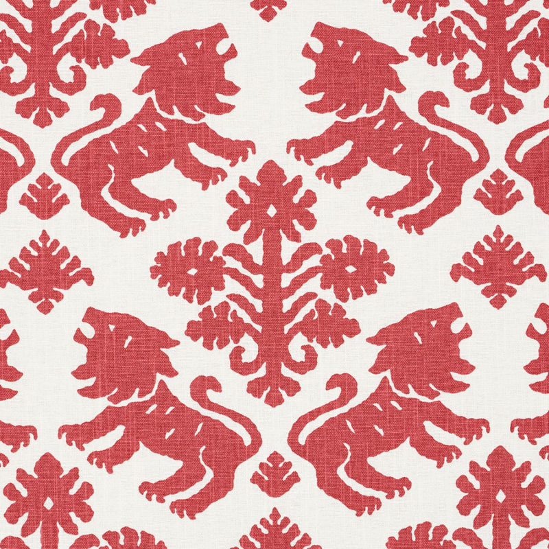 Tissu Regalia, Rouge