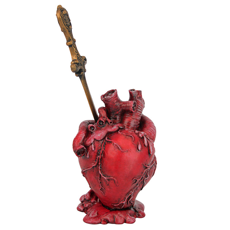 Edgar Allen Poe's Tell-Tale Heart Sculpture